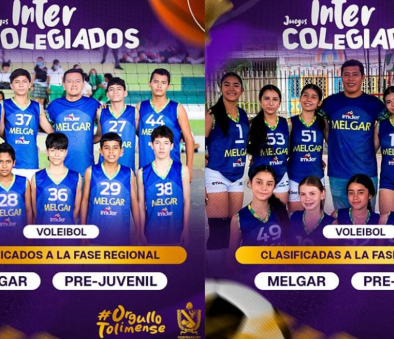 ¡Imparable! Melgar campeón departamental de voleibol prejuvenil en ambas ramas