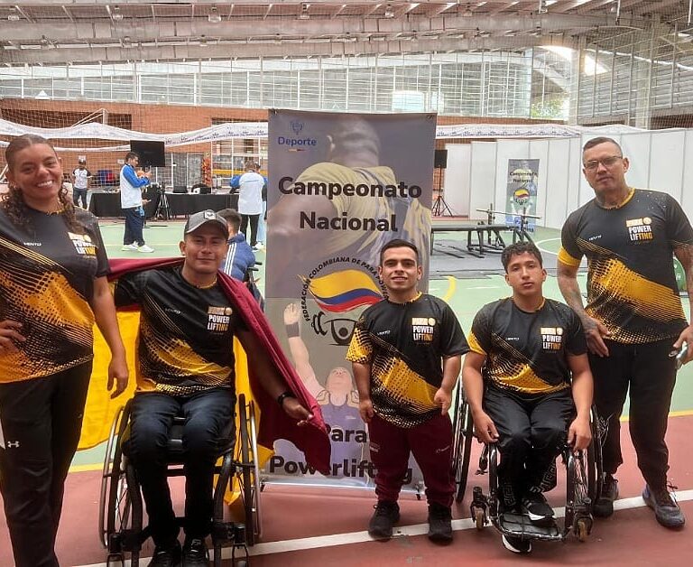 Destacada participación del Parapowerlifting tolimense en Bogotá